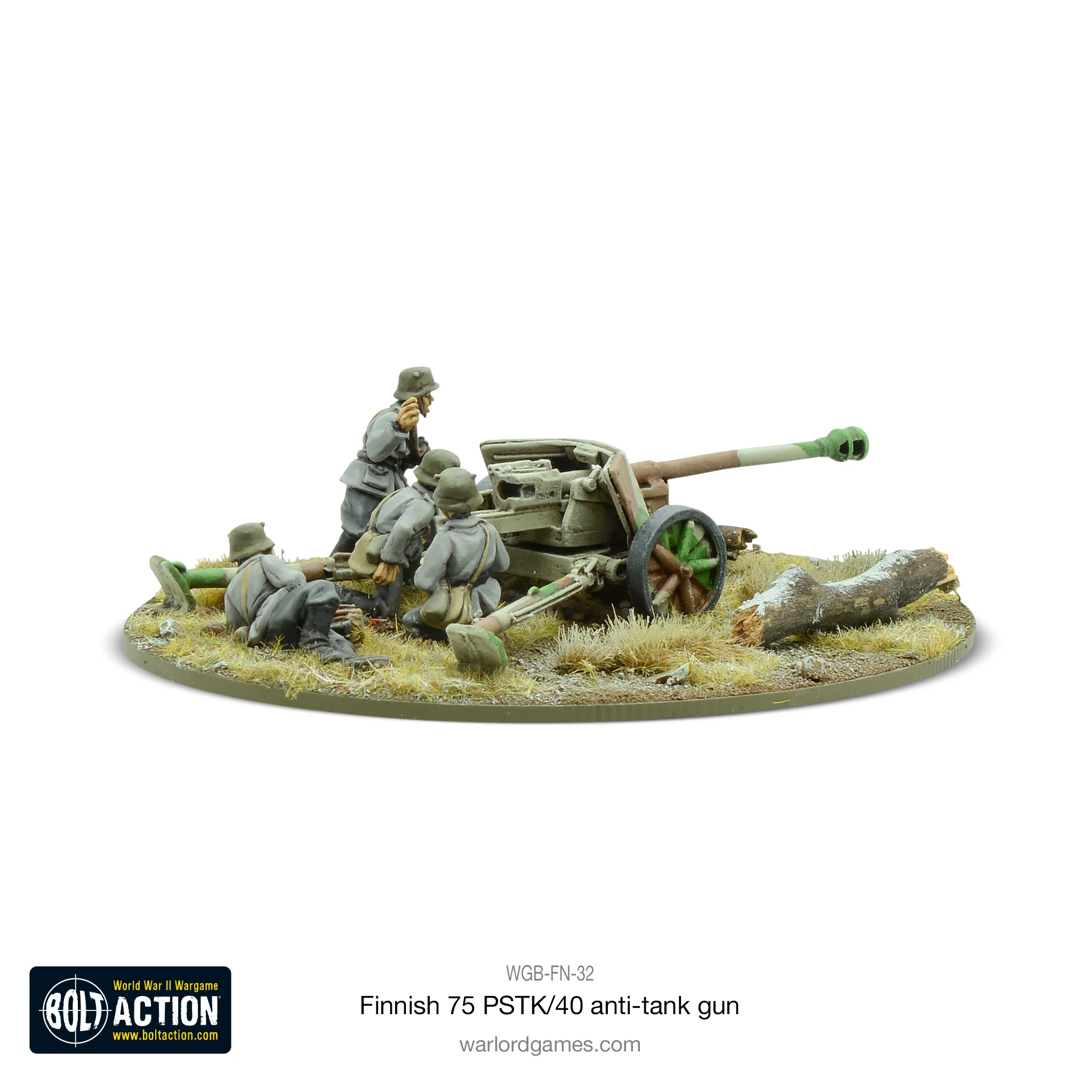 Finnish 75 PSTK/40 anti-tank gun - Image 3