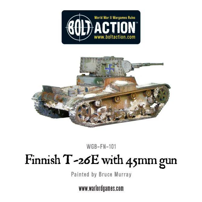 Finnish T-26-E Vickers 6-tonner with 45mm gun - Image 3