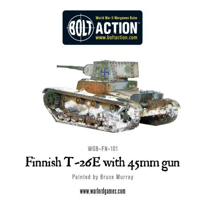 Finnish T-26-E Vickers 6-tonner with 45mm gun - Image 4