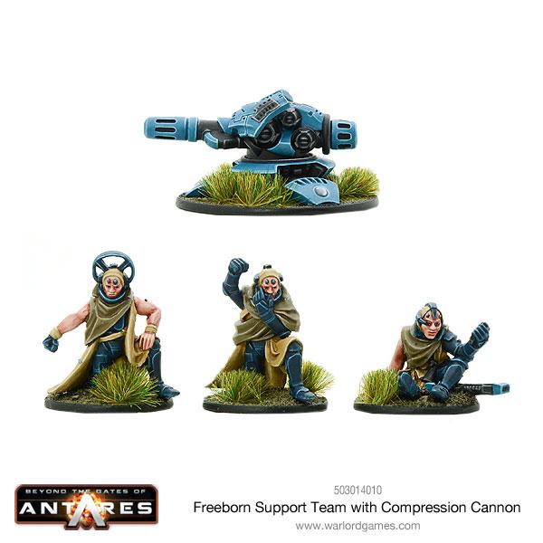 Freeborn Support team with Compression Cannon - Image 2