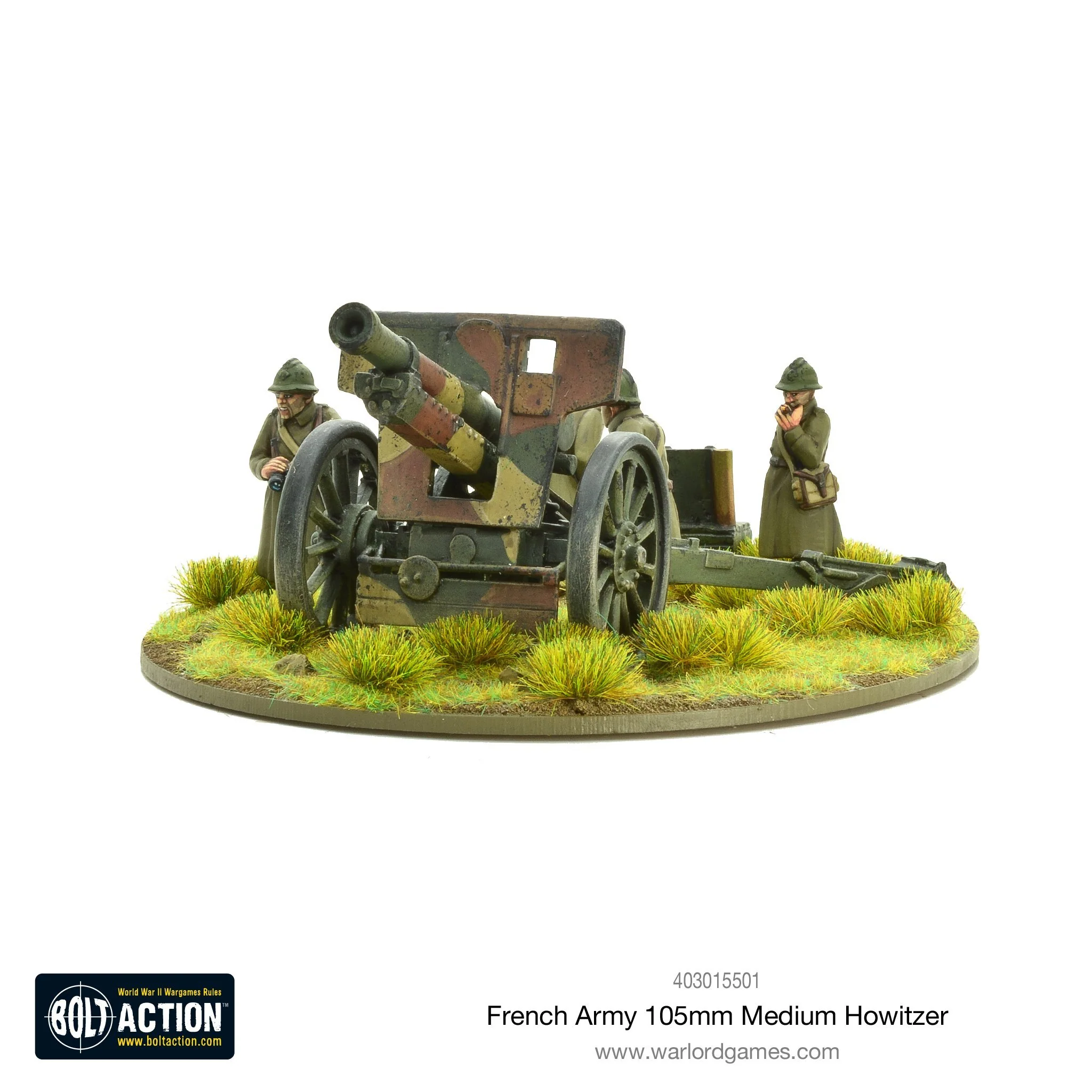French Army 105mm medium howitzer - Image 2