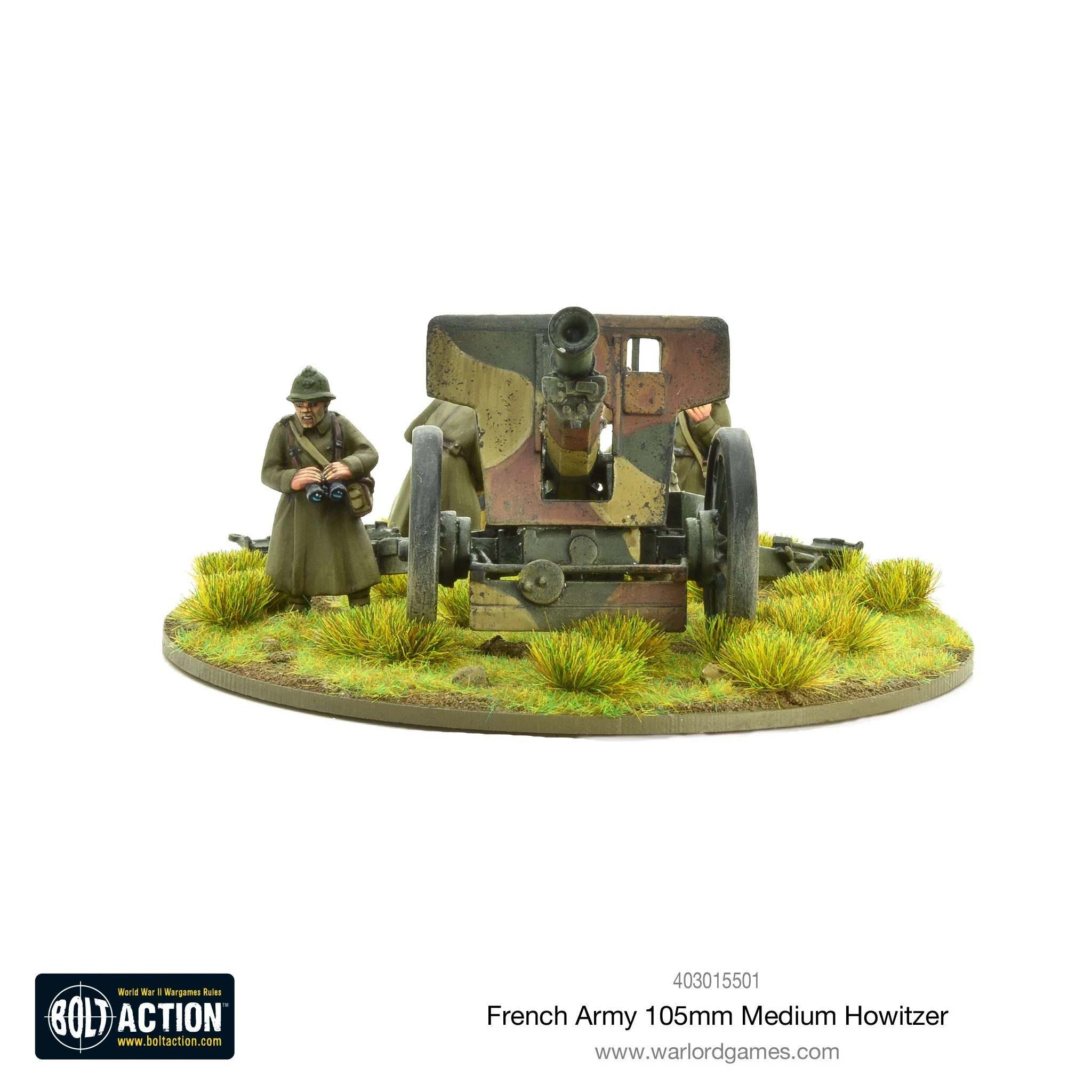 French Army 105mm medium howitzer - Image 3