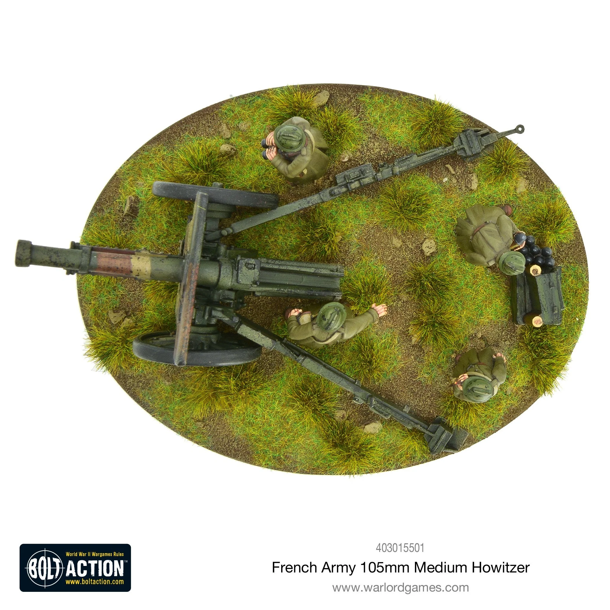 French Army 105mm medium howitzer - Image 9