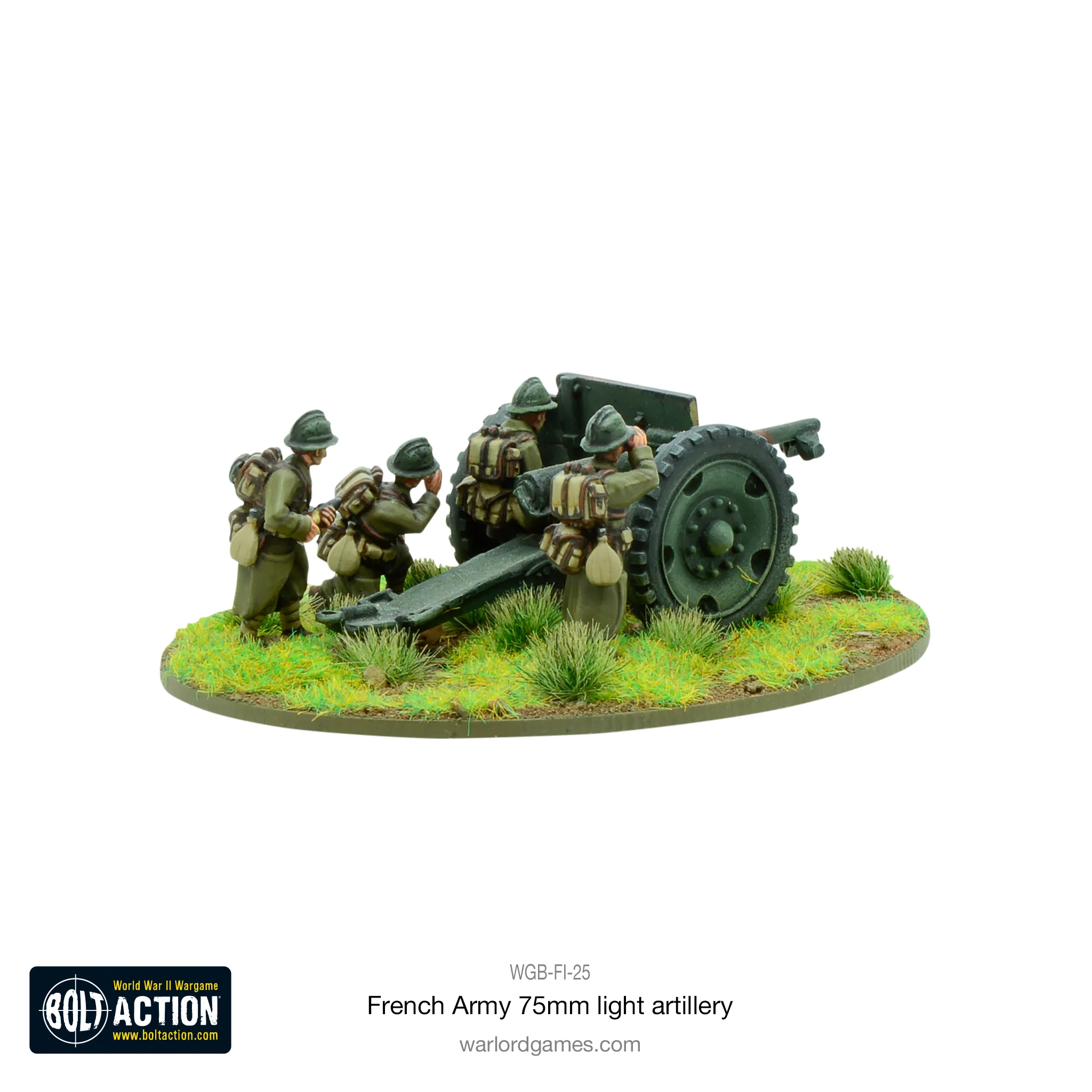 French Army 75mm light artillery - Image 3