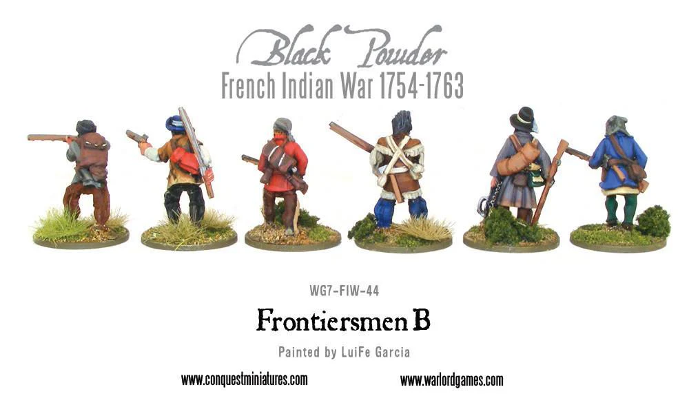 French-Indian War Frontiersmen B - Image 2