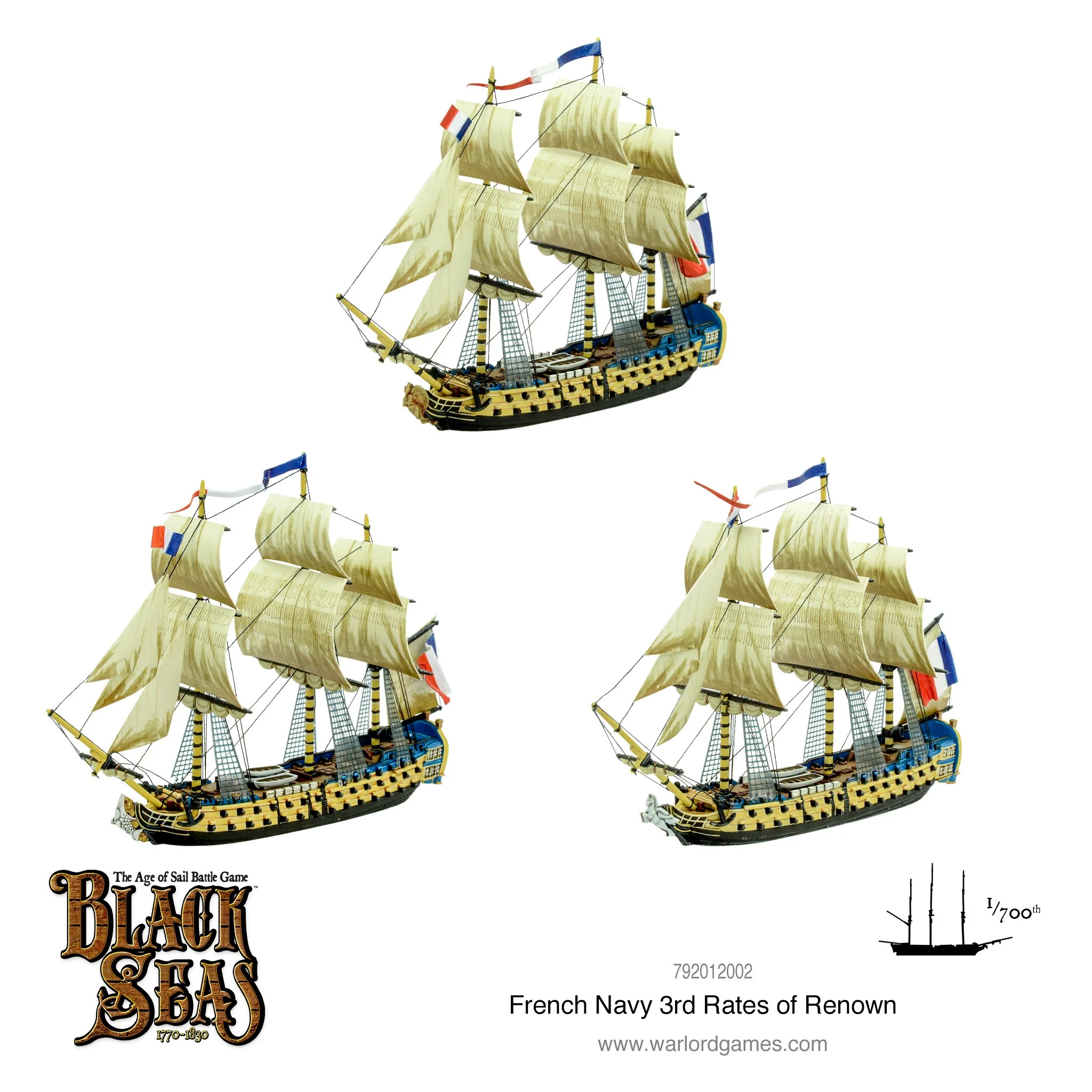 French Navy 3rd Rates of Renown - Image 3