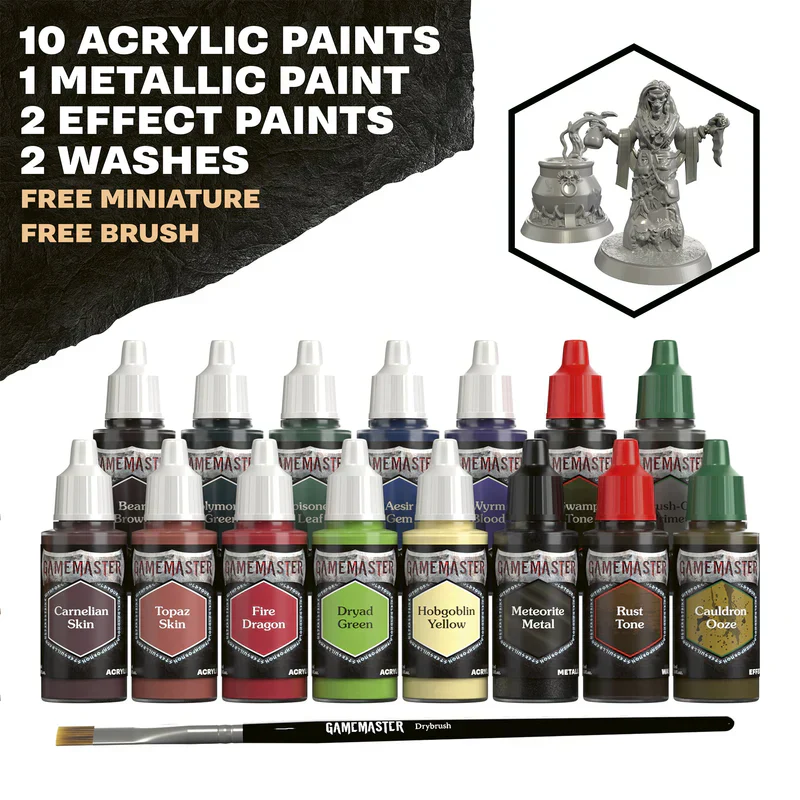 GameMaster: Wilderness Adventures Role-playing Paint Set - Image 5