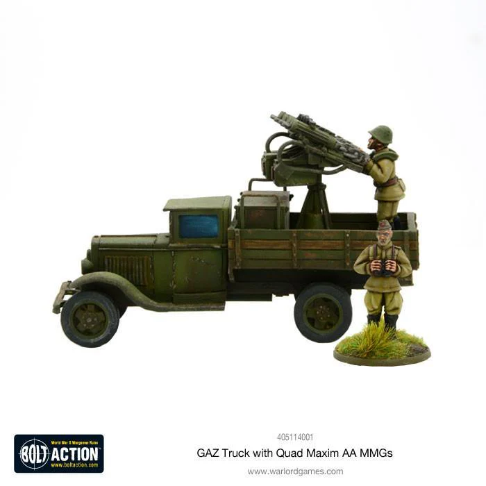 GAZ Truck with Quad Maxim AA MMGs - Image 2