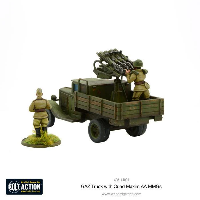 GAZ Truck with Quad Maxim AA MMGs - Image 3