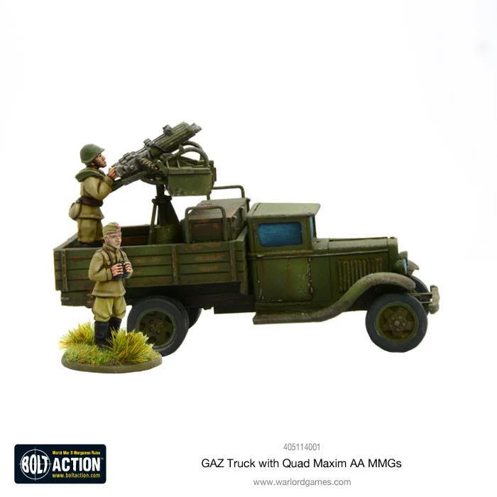 GAZ Truck with Quad Maxim AA MMGs - Image 5