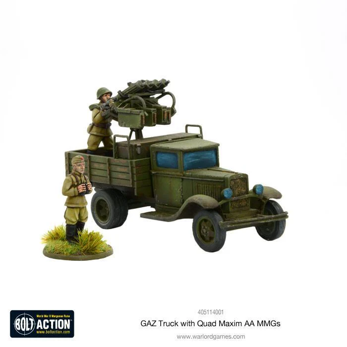 GAZ Truck with Quad Maxim AA MMGs - Image 6