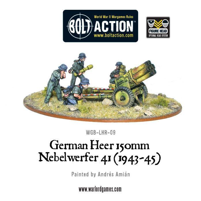 German Heer 150mm Nebelwerfer 41 (1943-45) - Image 3