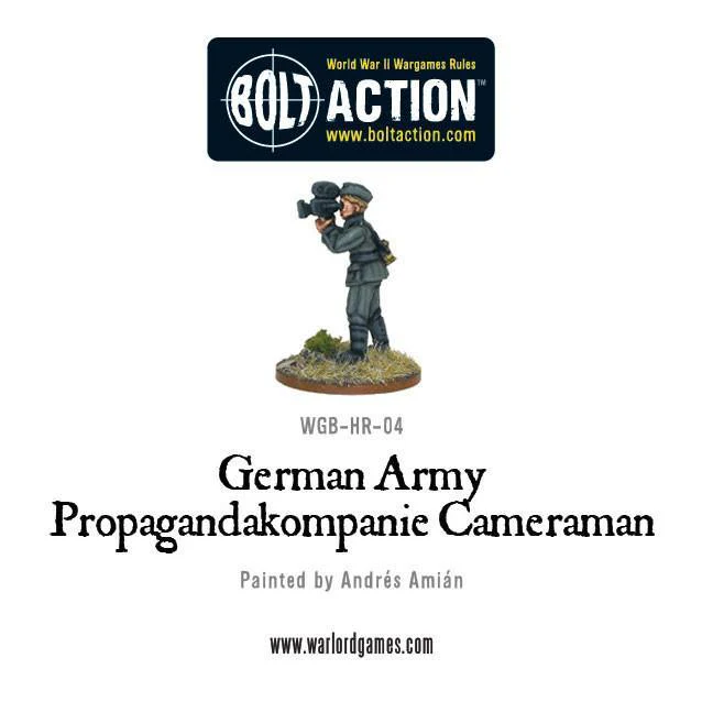 German Army Propagandakompanie Cameraman - Image 2