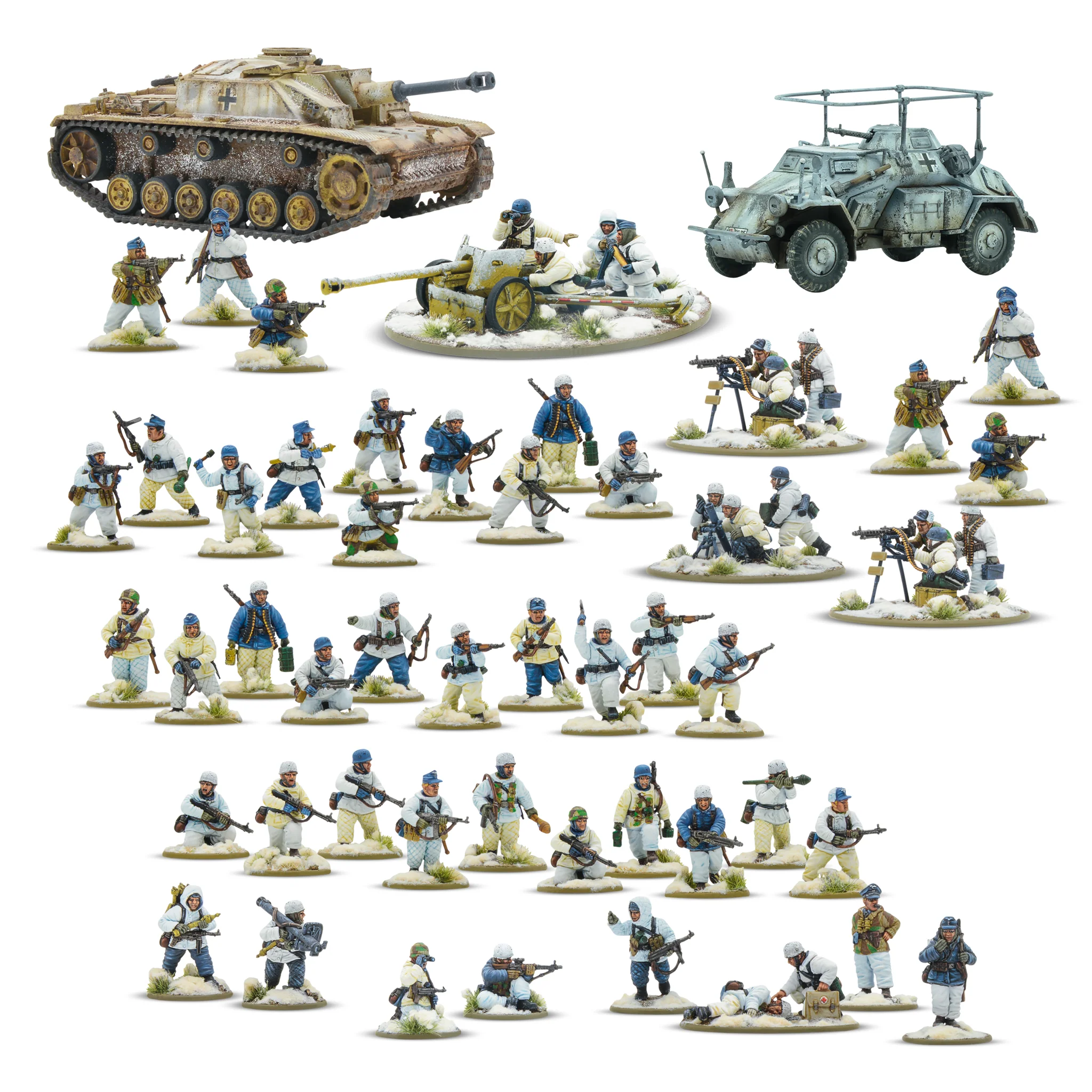 German FallschirmjƤger (Winter) Starter Army with Armies of Germany - Image 4