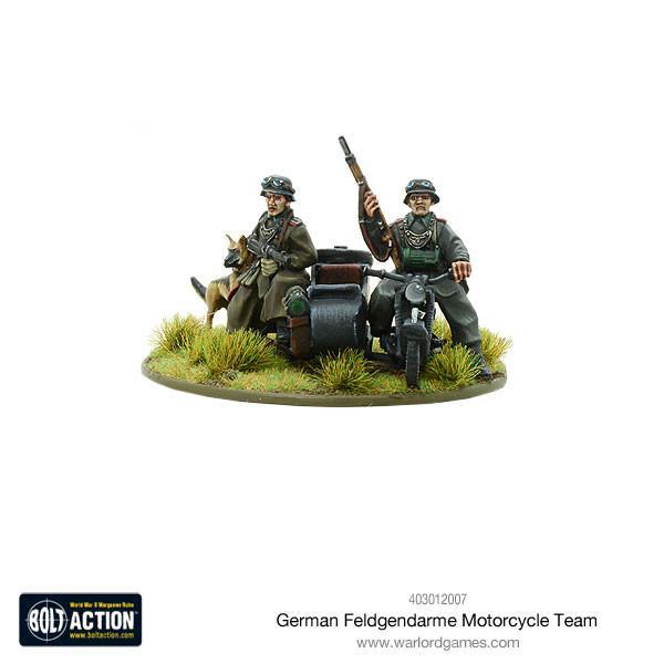 German Feldgendarme motorcycle team - Image 6