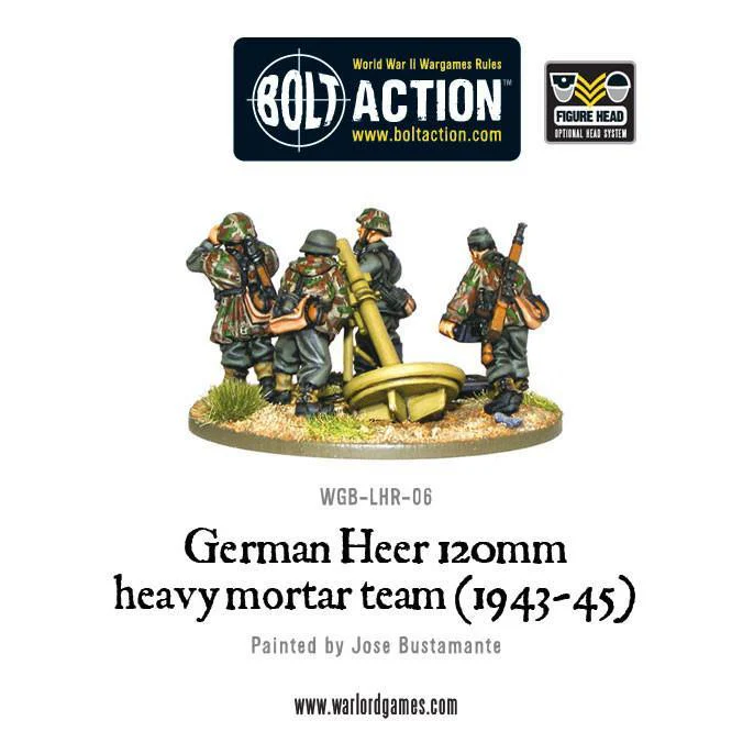 German Heer 120mm heavy mortar team (1943-45) - Image 3