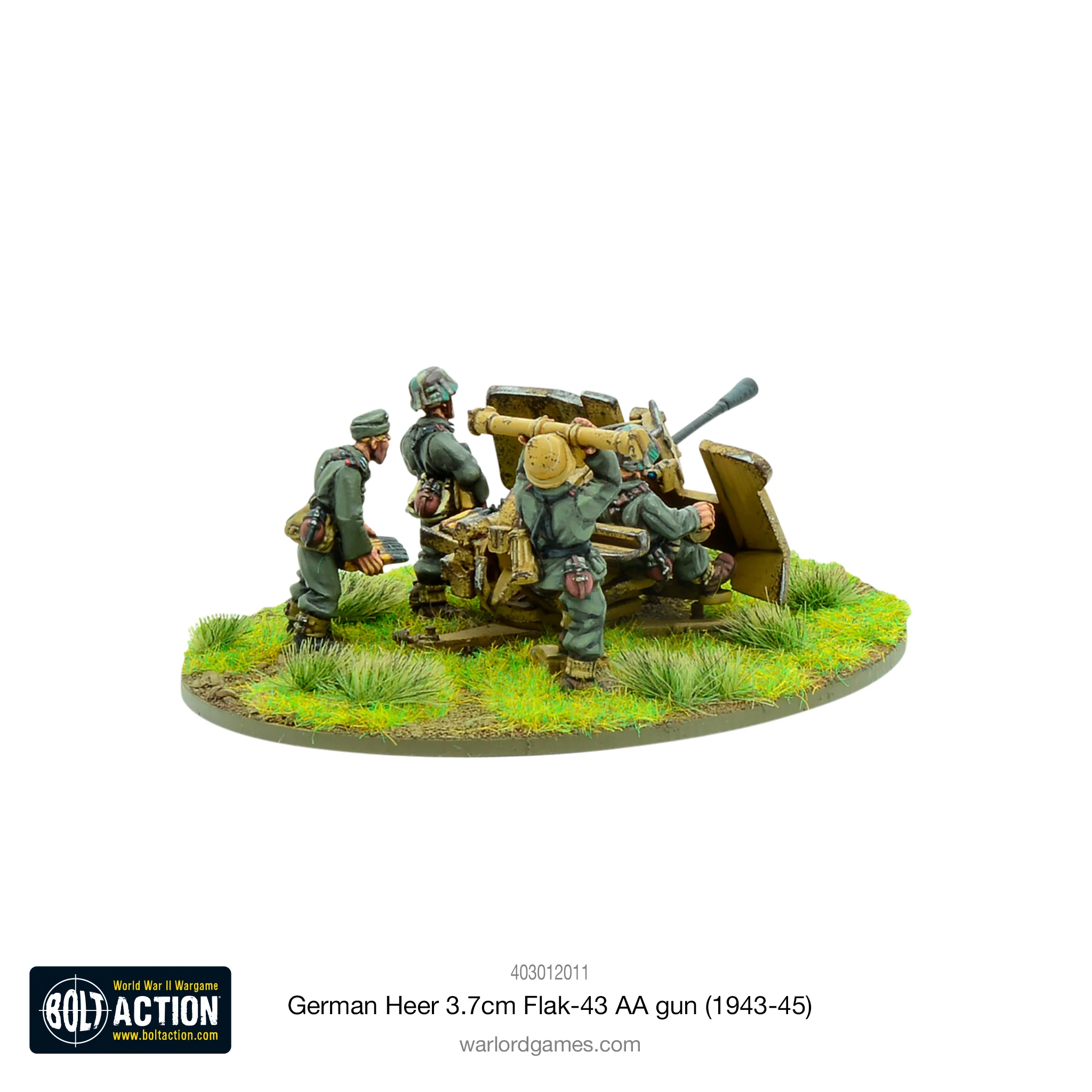 German Heer 3.7cm Flak-43 AA gun (1943-45) - Image 3