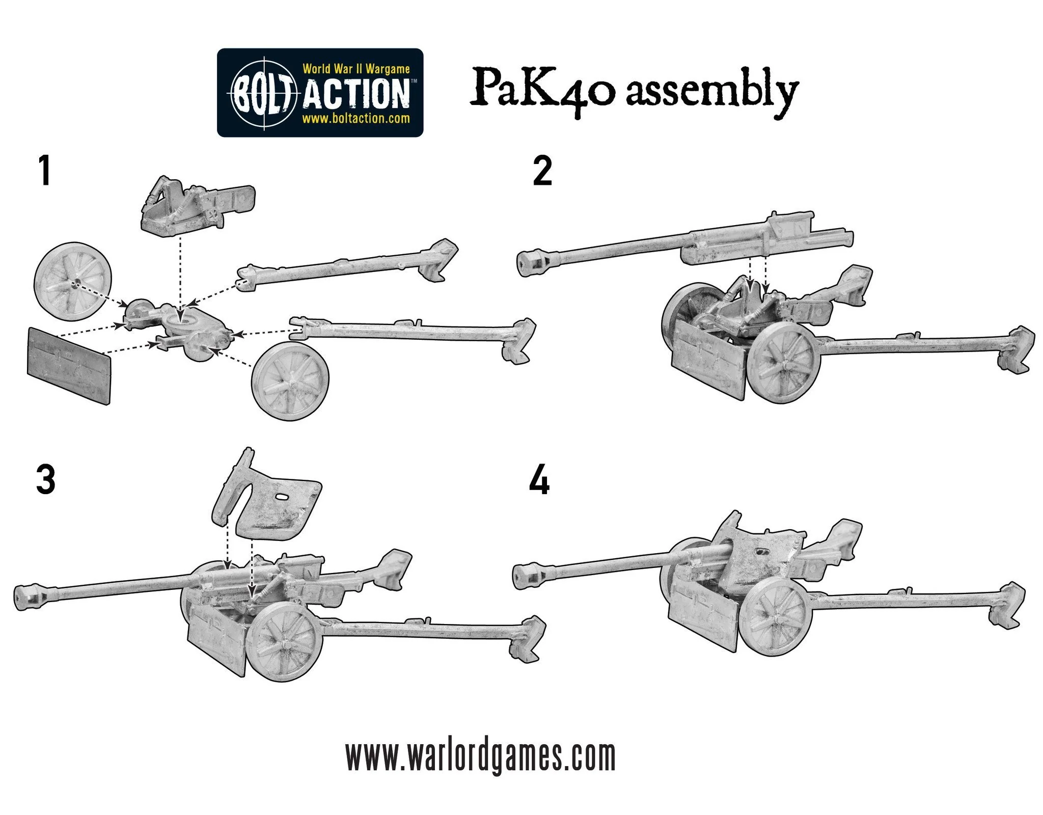 German Heer 75mm Pak 40 anti-tank gun (Winter) - Image 4