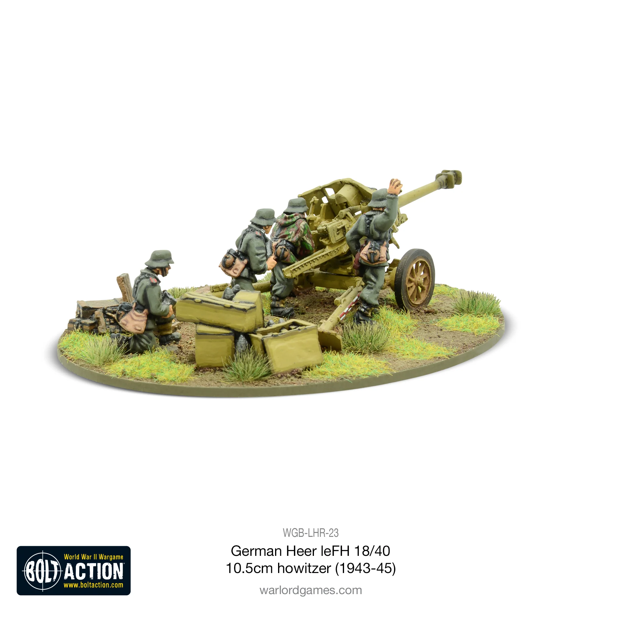 German Heer leFH 18/40 10.5cm howitzer (1943-45) - Image 3