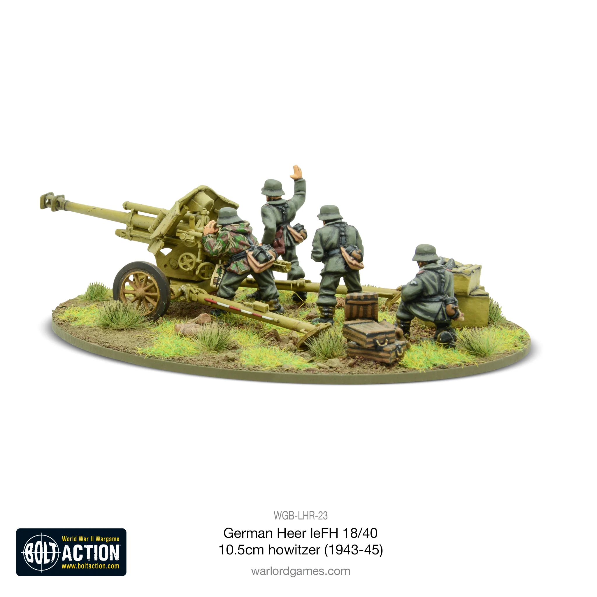 German Heer leFH 18/40 10.5cm howitzer (1943-45) - Image 4