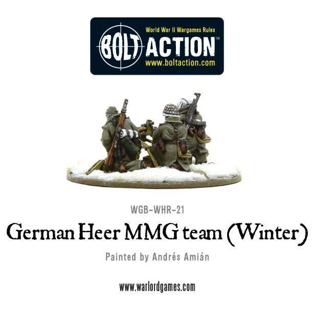 German Heer MMG team (Winter) - Image 4