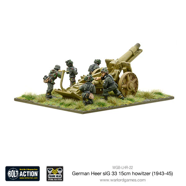 German Heer SiG 33 15cm howitzer (1943-45) - Image 3