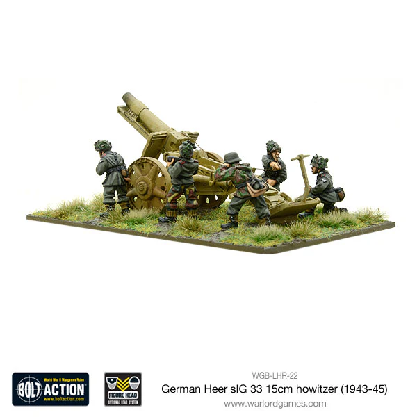 German Heer SiG 33 15cm howitzer (1943-45) - Image 4