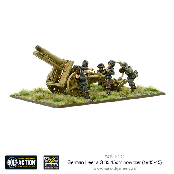 German Heer SiG 33 15cm howitzer (1943-45) - Image 6