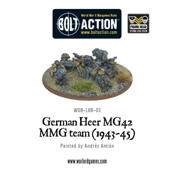 German Heer MG42 MMG Team (1943-45) - Image 3