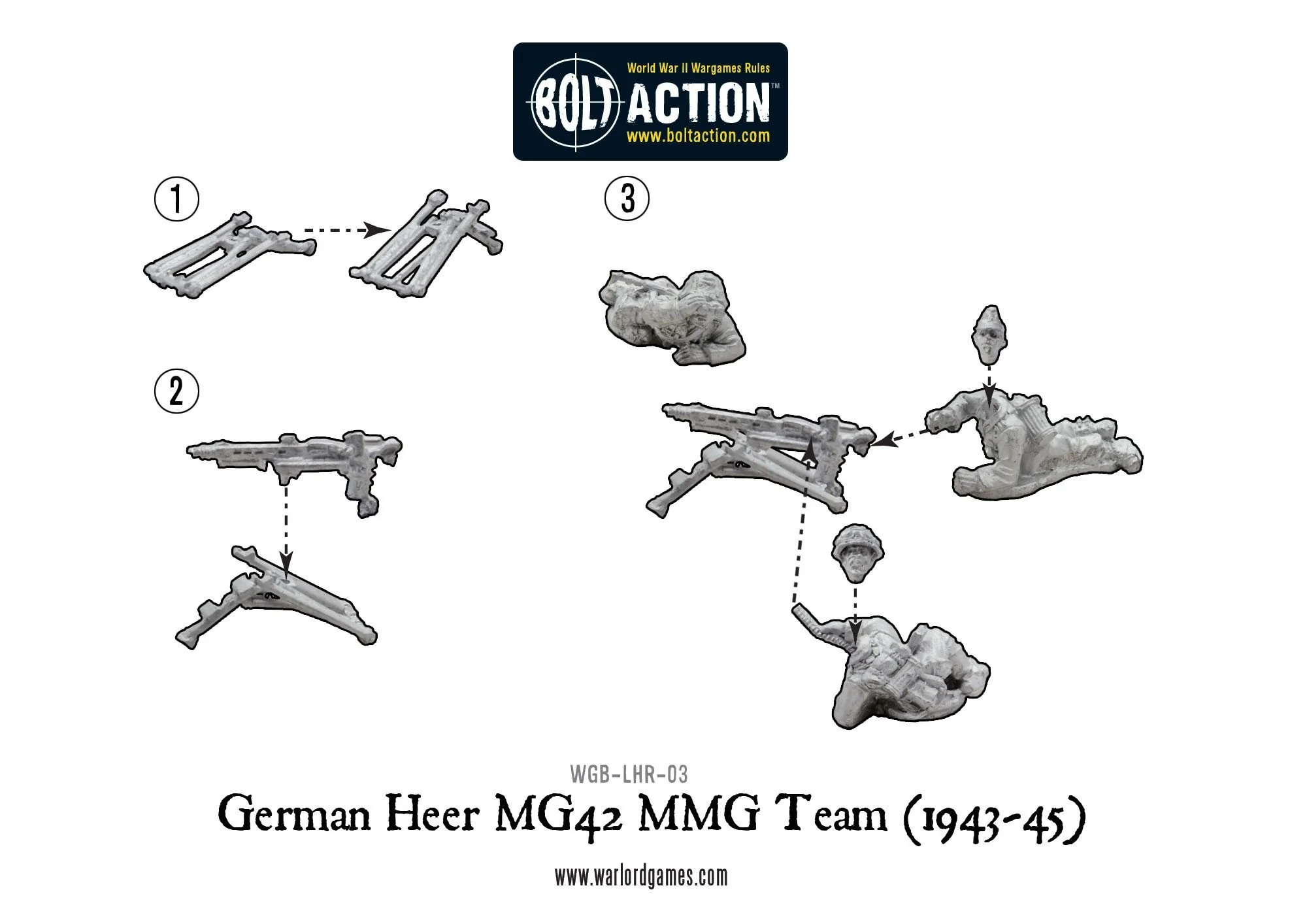 German Heer MG42 MMG Team (1943-45) - Image 4