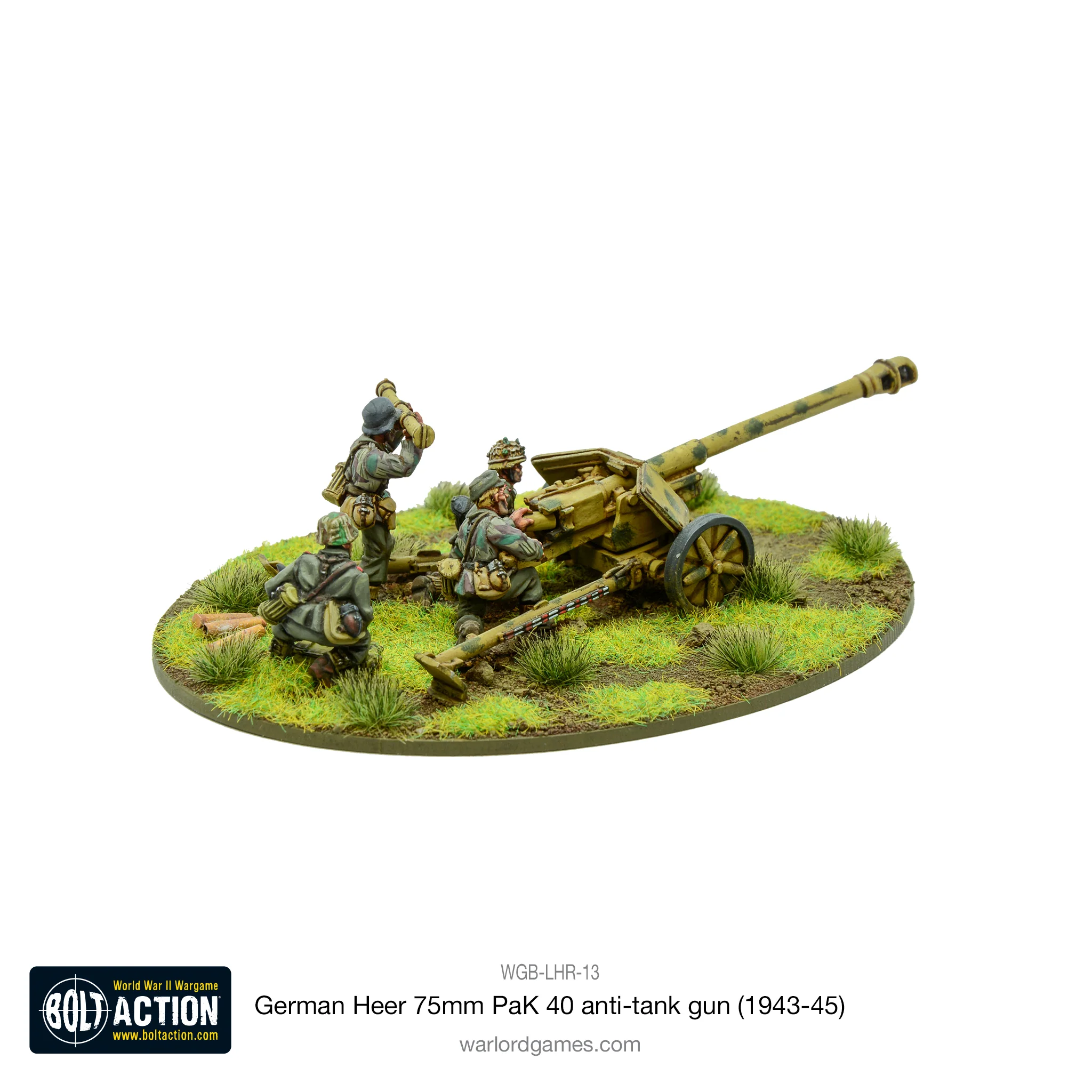 German Heer 75mm PaK 40  anti-tank gun (1943-45) - Image 3