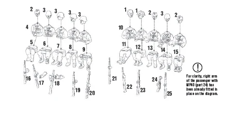 German passengers Sprue - Image 4