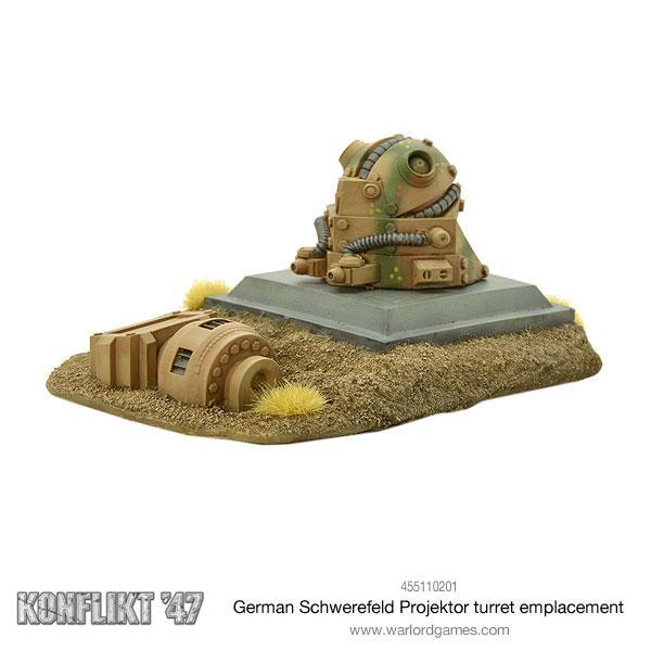 German Schwerefeld Projektor turret emplacement - Image 3