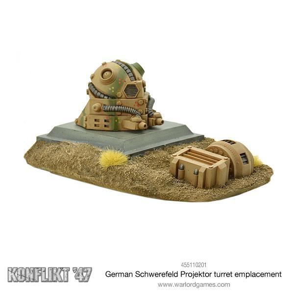 German Schwerefeld Projektor turret emplacement - Image 4