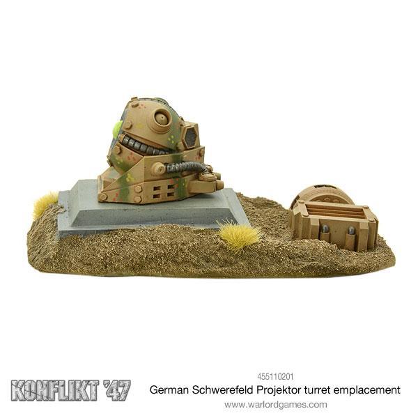 German Schwerefeld Projektor turret emplacement - Image 5