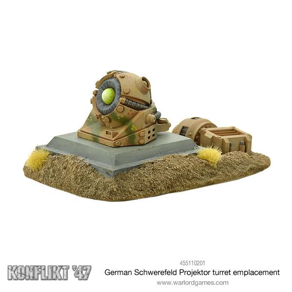 German Schwerefeld Projektor turret emplacement - Image 6