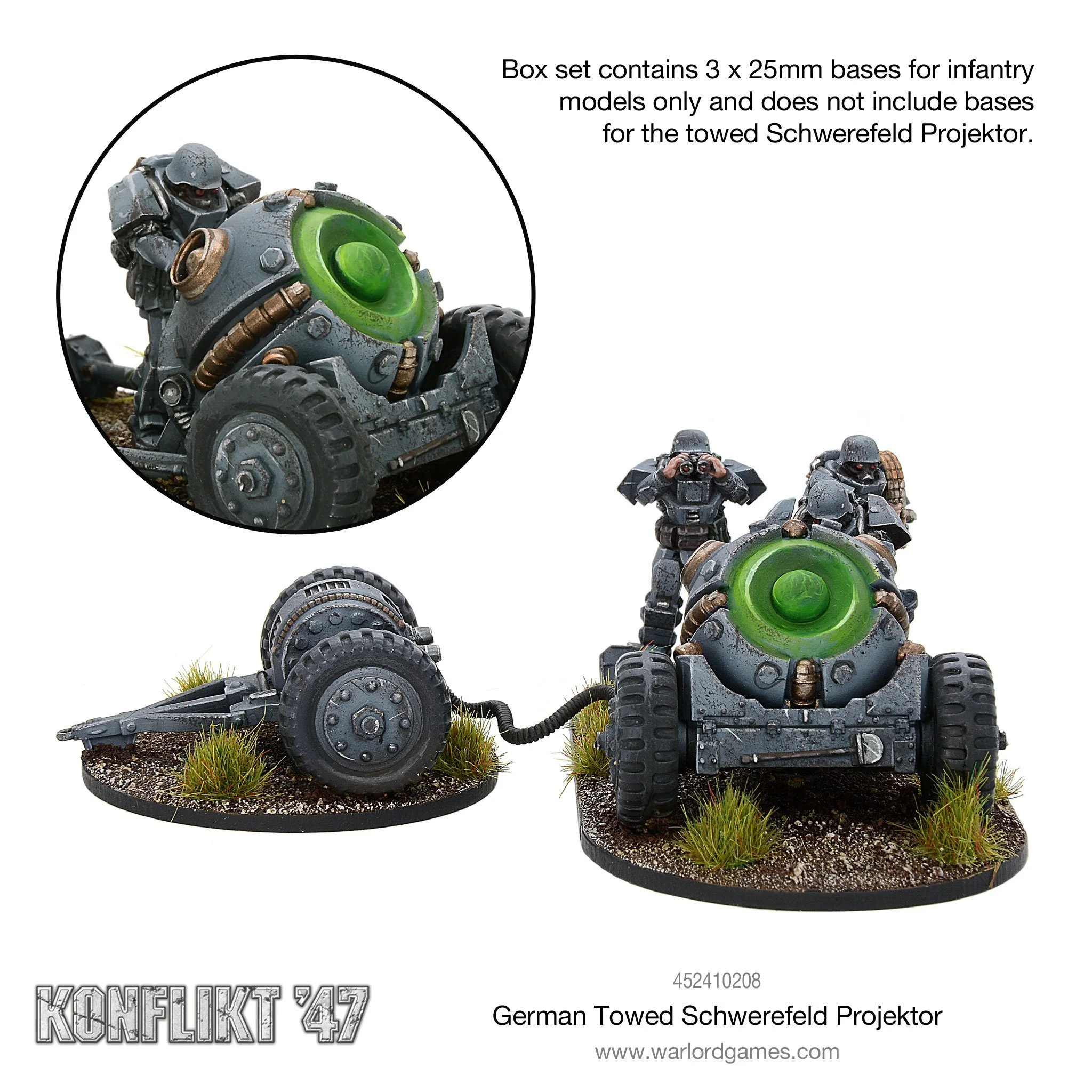 German Towed Schwerefeld Projektor - Image 2