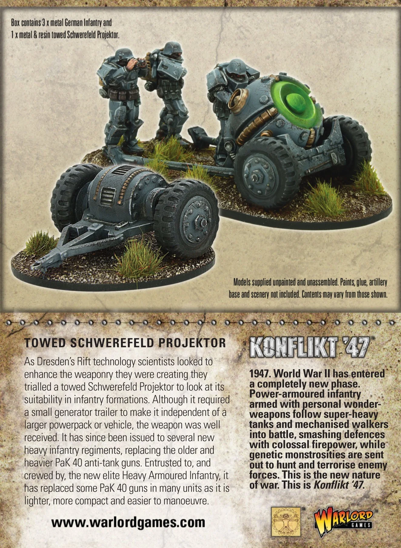 German Towed Schwerefeld Projektor - Image 6