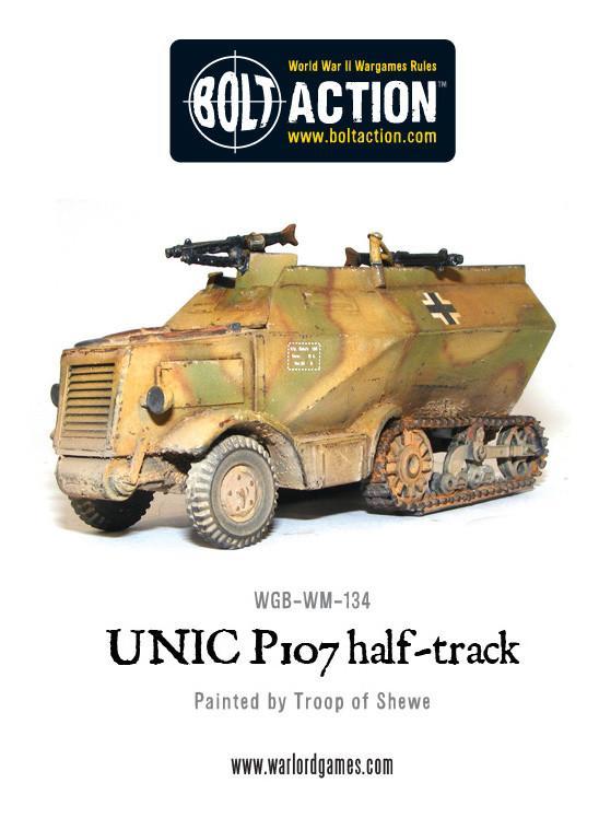German UNIC P107 Half-track - Image 4