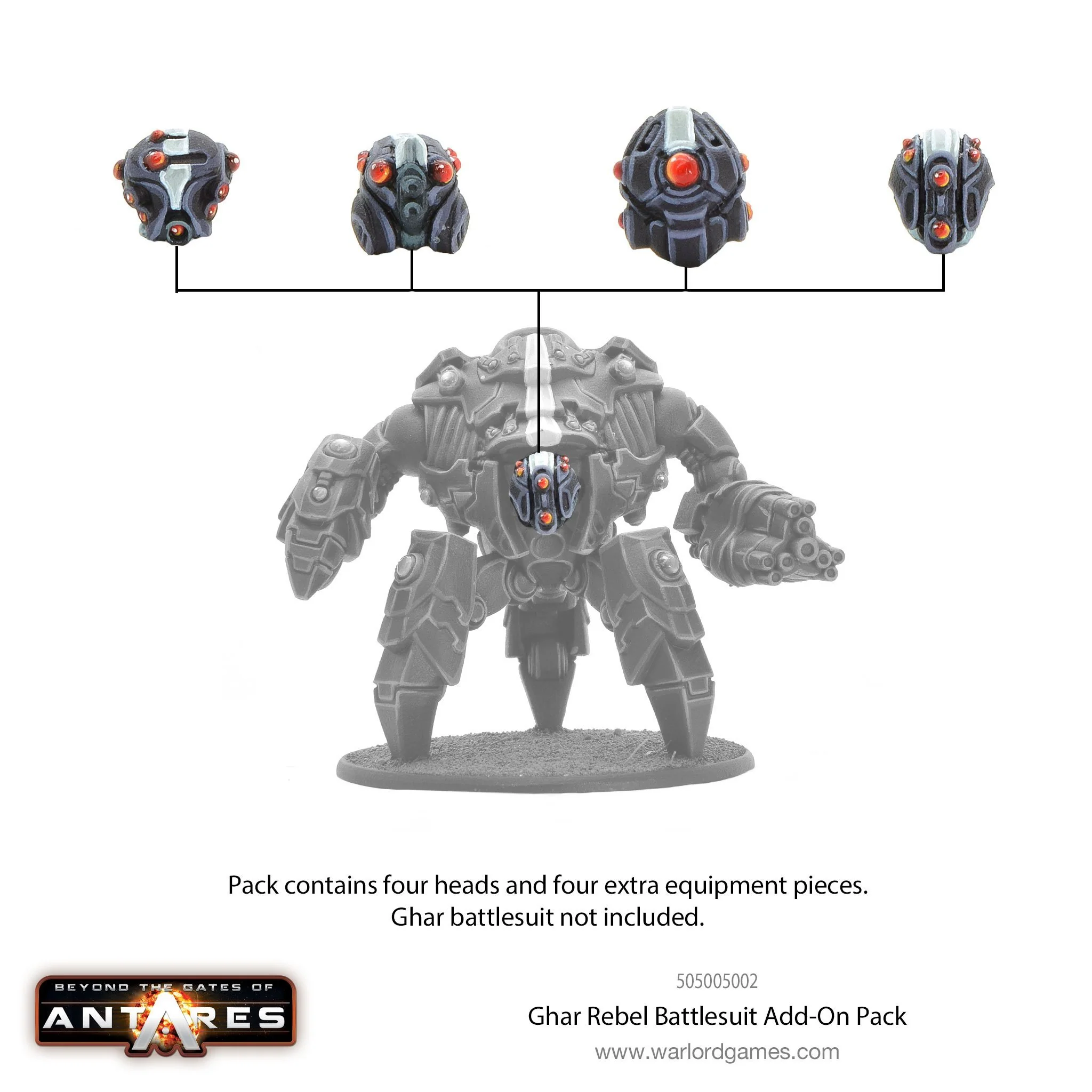 Ghar Rebel battlesuit add-on pack - Image 2
