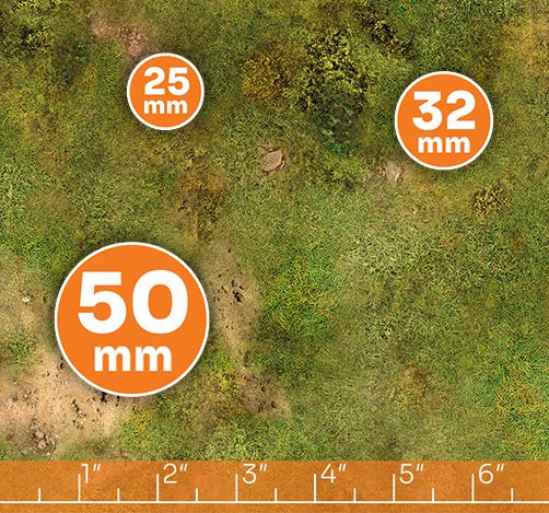 Grassland Gaming Mat 6’x4’/183x122cm - Image 2