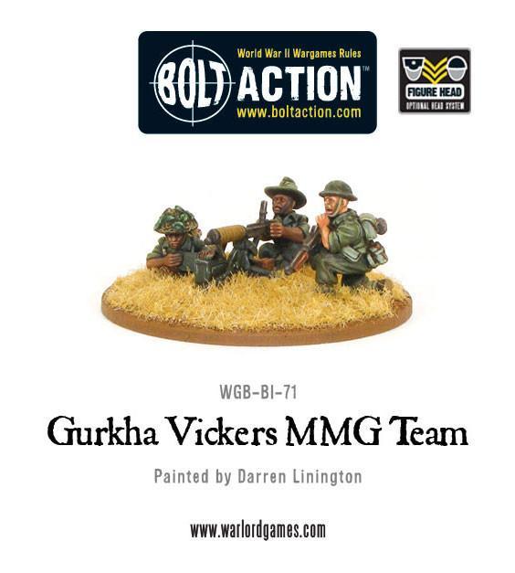 Gurkha Vickers MMG team - Image 2