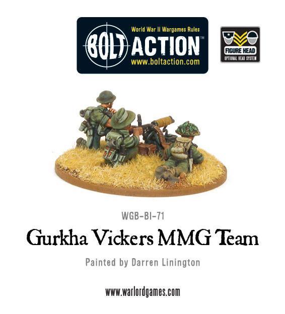 Gurkha Vickers MMG team - Image 3