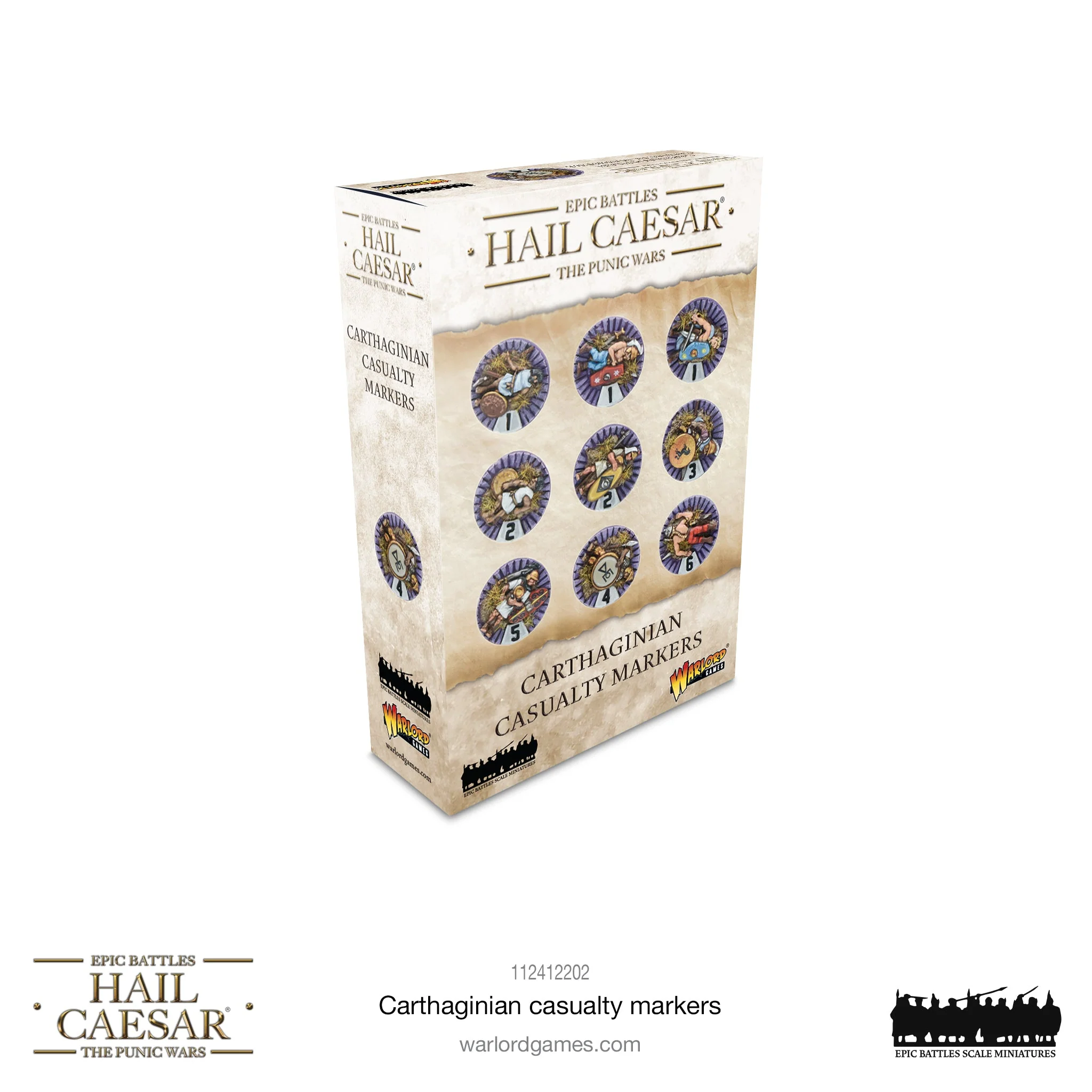 Hail Caesar Epic Battles: Carthaginian casualty markers - Image 2