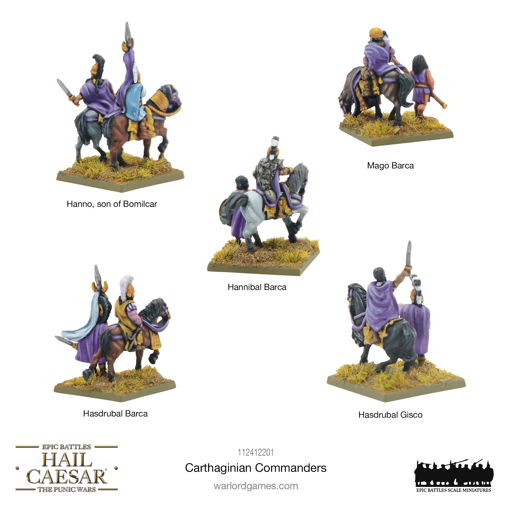 Hail Caesar Epic Battles: Carthaginian Commanders - Image 2