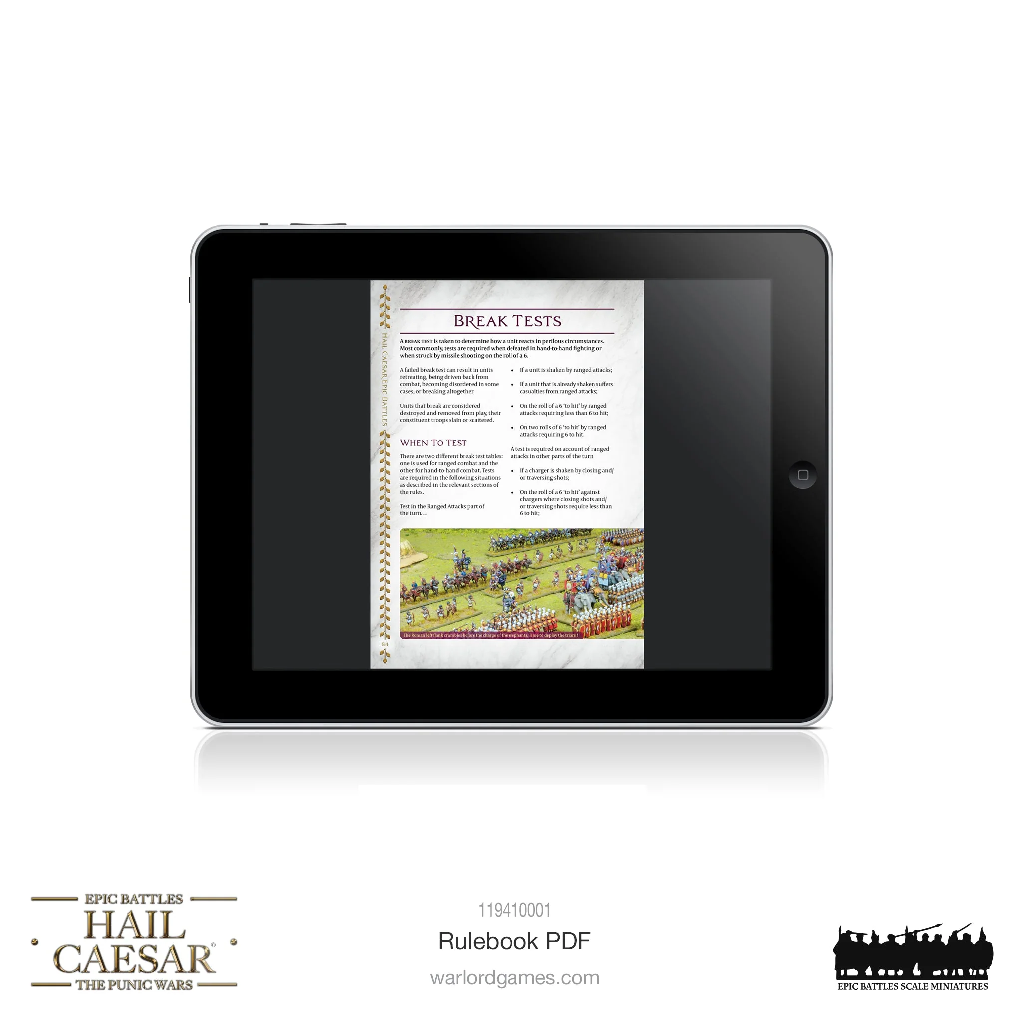 Digital Hail Caesar Epic Battles: The Punic Wars PDF Rulebook - Image 3