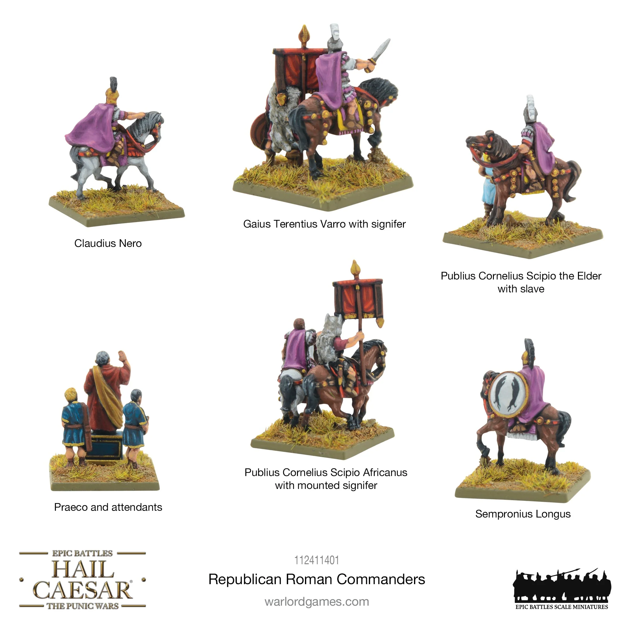 Hail Caesar Epic Battles: Republican Roman commanders - Image 2