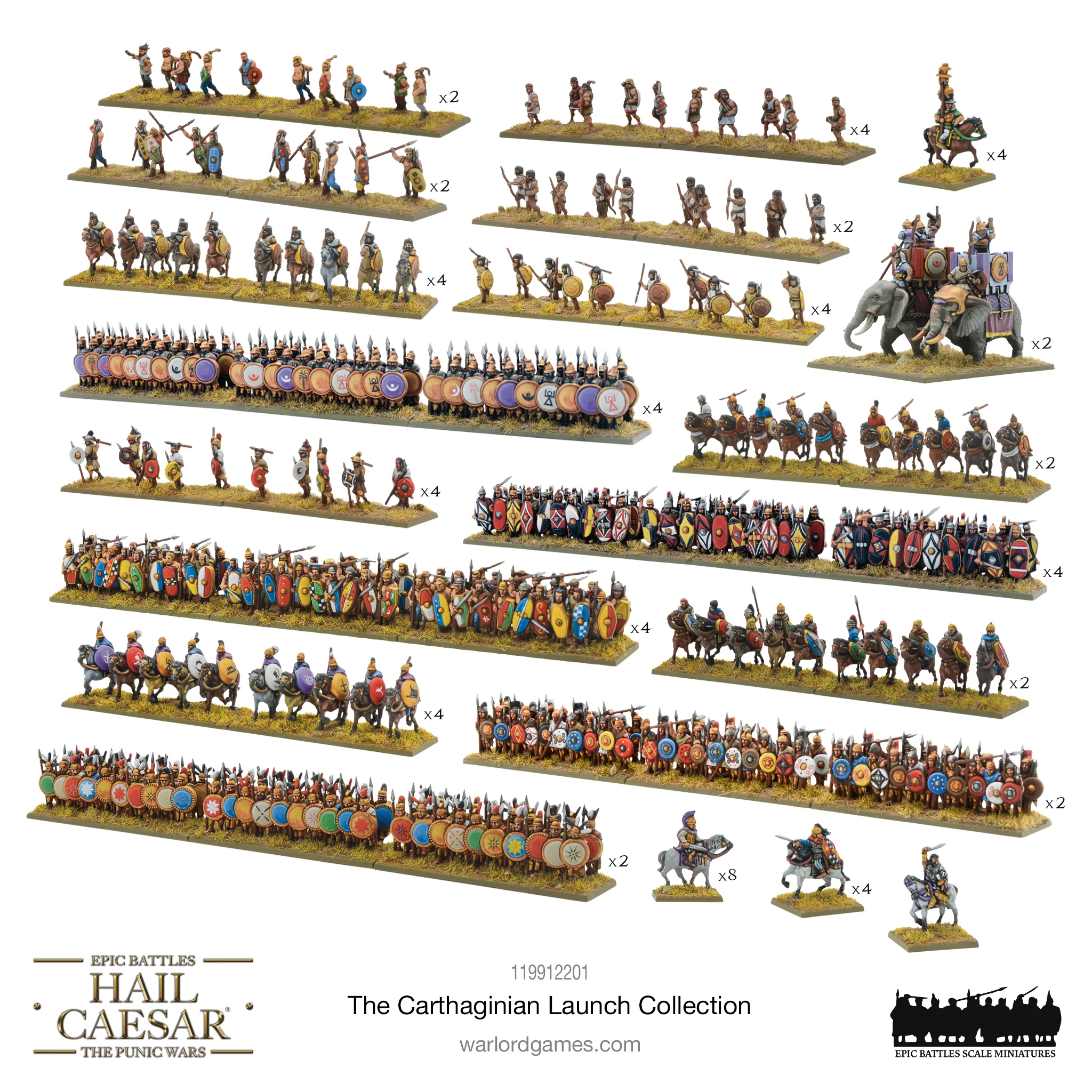 Hail Caesar Epic Battles – The Carthaginian Launch Collection - Image 2