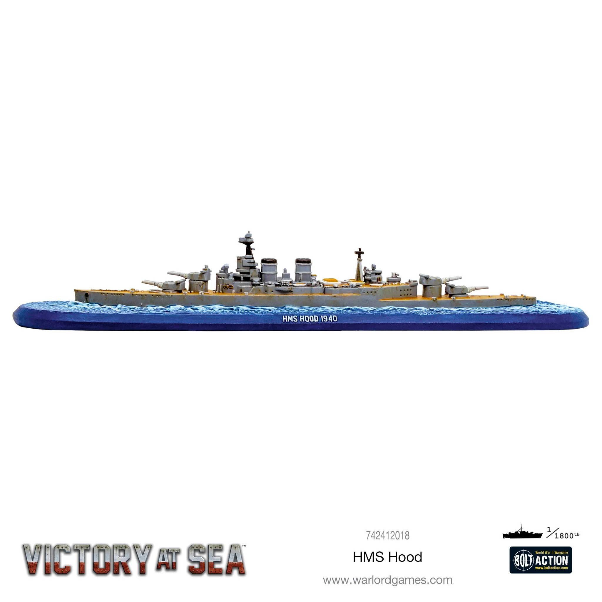 HMS Hood - Victory at Sea - Image 2