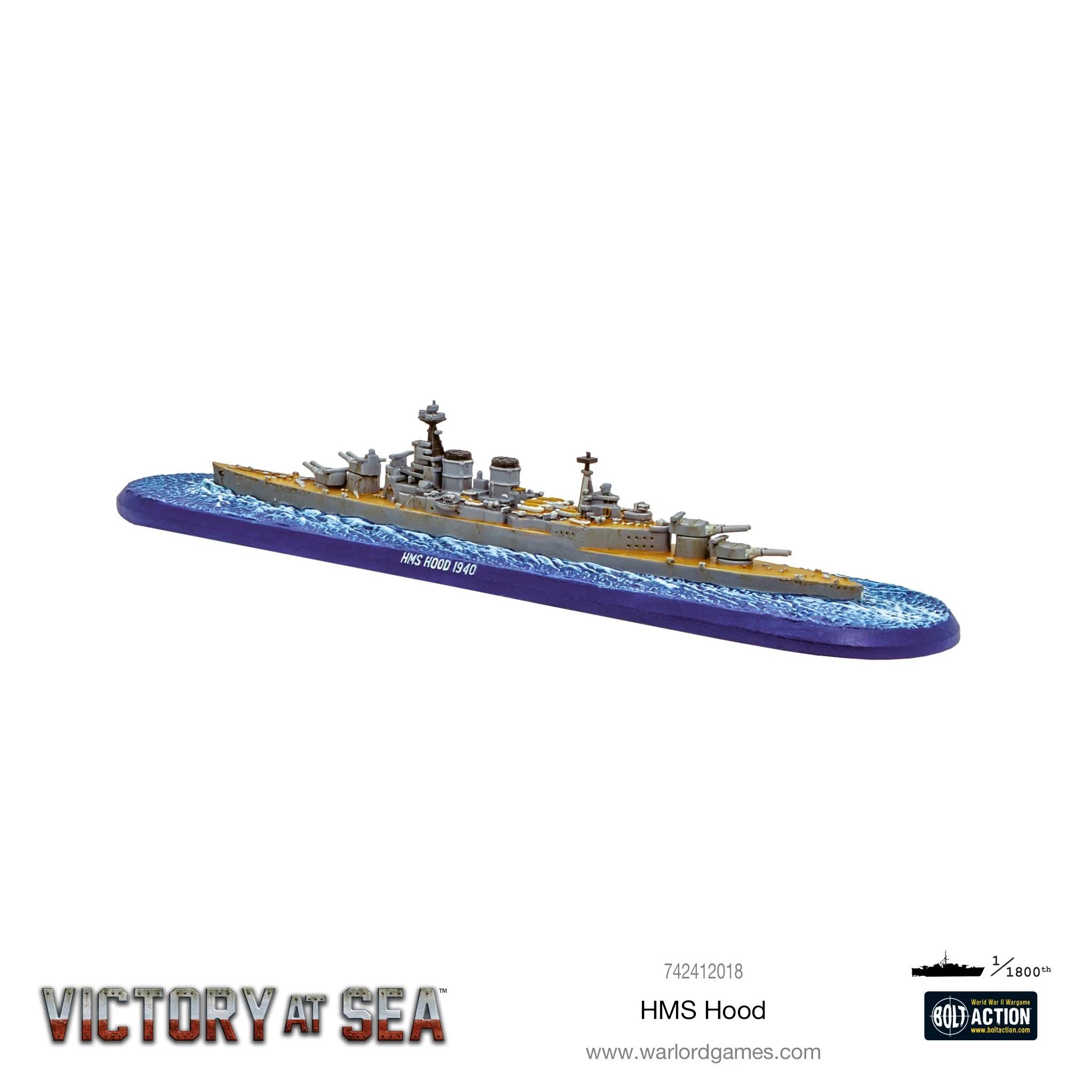 HMS Hood - Victory at Sea - Image 3